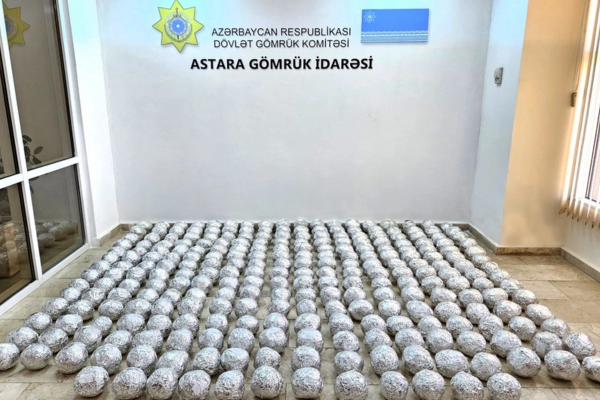 "Astara" gömrük postunda yük avtomobilindən "kahı" formasında aparılan narkotik vasitə aşkar edilib