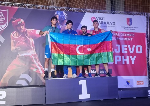 Azərbaycan boksçuları beynəlxalq turnirdə 4 medal qazanıb