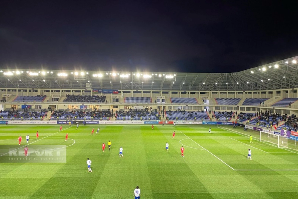 Azərbaycan - Haiti oyununda ilk hissə başa çatıb