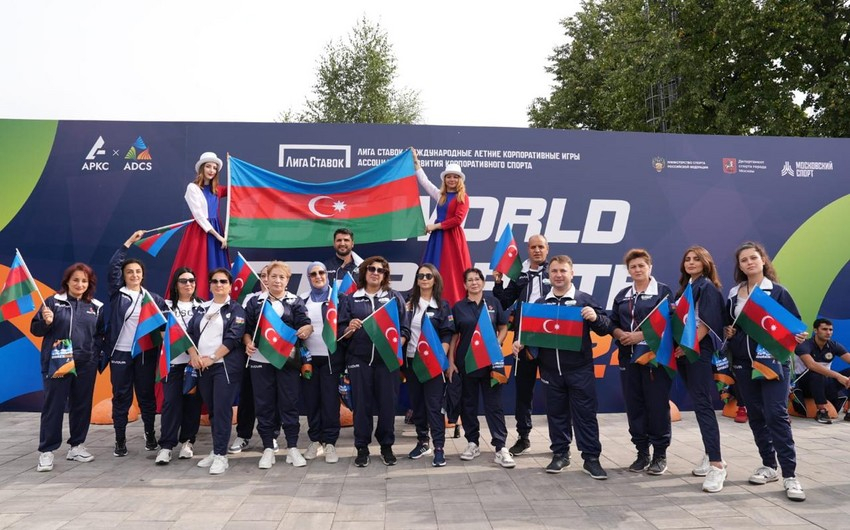 Azərbaycan təmsilçiləri “Moskva yay oyunları”nda iştirak edir - FOTO