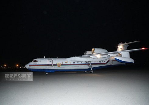 Azərbaycanın amfibiya tipli təyyarəsi Türkiyəyə yola salınıb