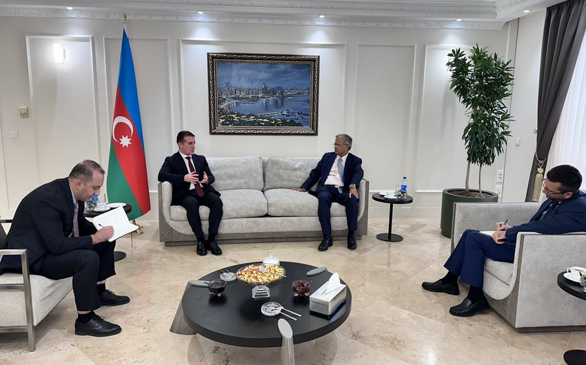 Azərbaycanın İrandakı səfiri İƏT-nin yeni baş katibi ilə görüşüb - FOTO