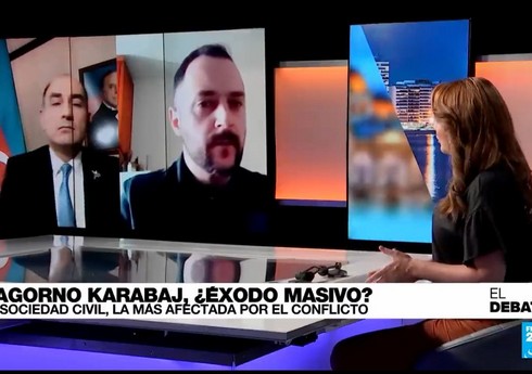 Azərbaycanlı diplomat “France 24” telekanalının efirində Ermənistan sülh masasına oturmağa çağırıb
