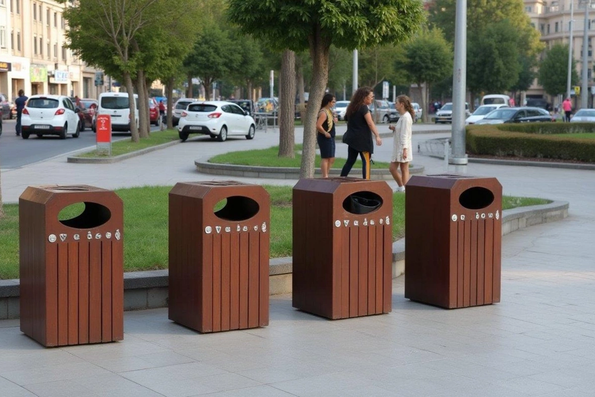 Bakının mərkəzindən yoxa çıxan zibil qabları - Məsuliyyət kimdədir?