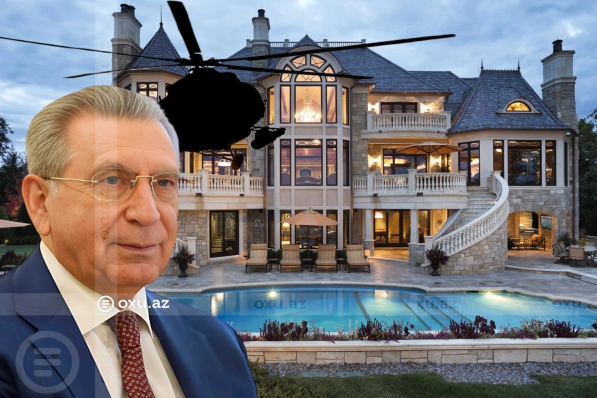 Dəbdəbəli villa, 6 metrlik hasar, helikopterin enməsi üçün meydança: Həbs edilən başçı Mehdiyevlə qonşu imiş