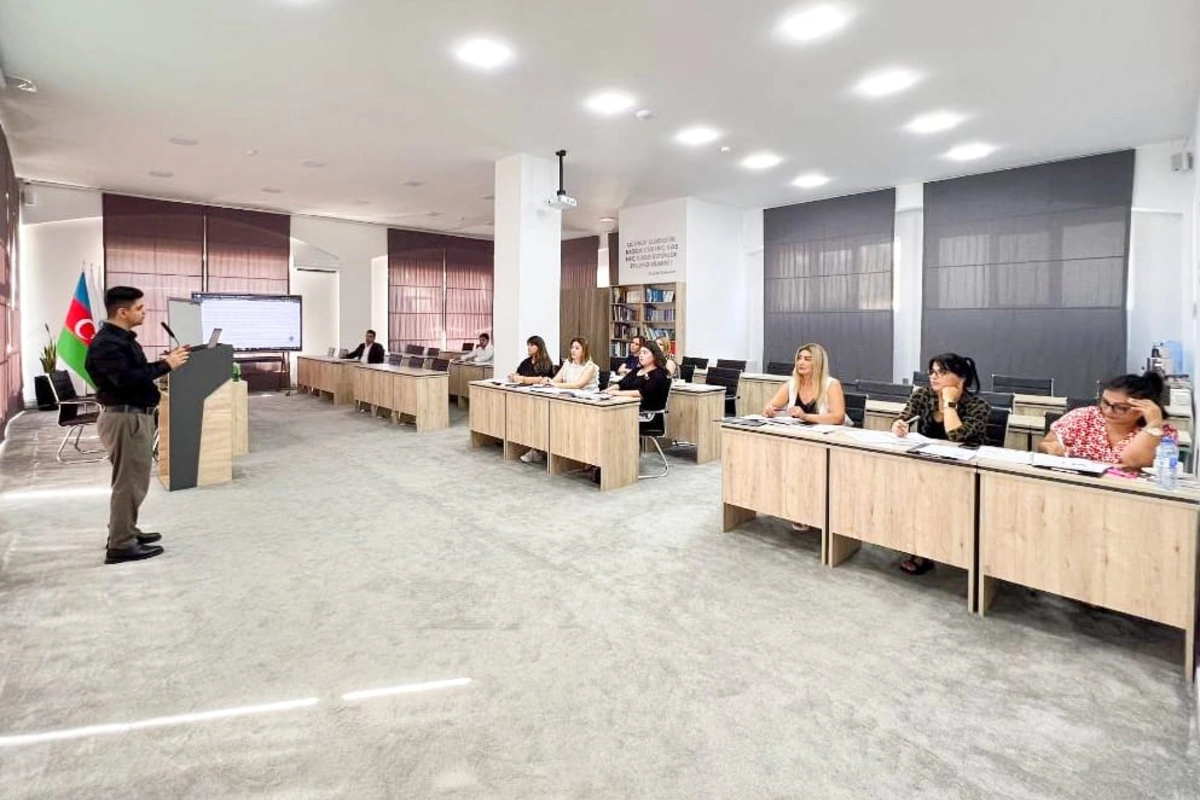 Əmək və Sosial Münasibətlər Akademiyasında əməyin təhlükəsizliyi və risklərin qiymətləndirilməsi üzrə təlimlər