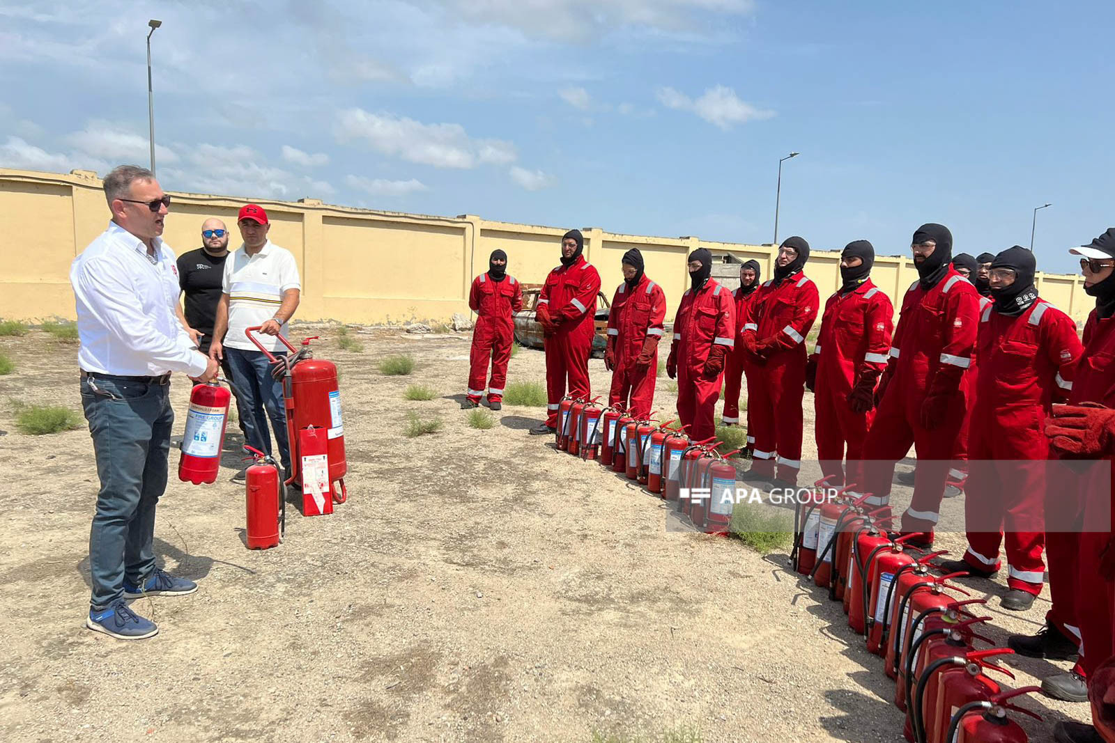 FHN Bakı Şəhər Halqası Əməliyyat Şirkəti ilə birgə marşallar üçün təlimlər keçirir - FOTO