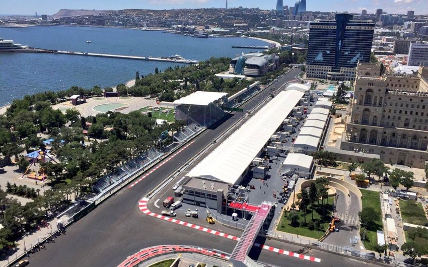 "Formula 1"lə bağlı Bakının əsas yollarından biri