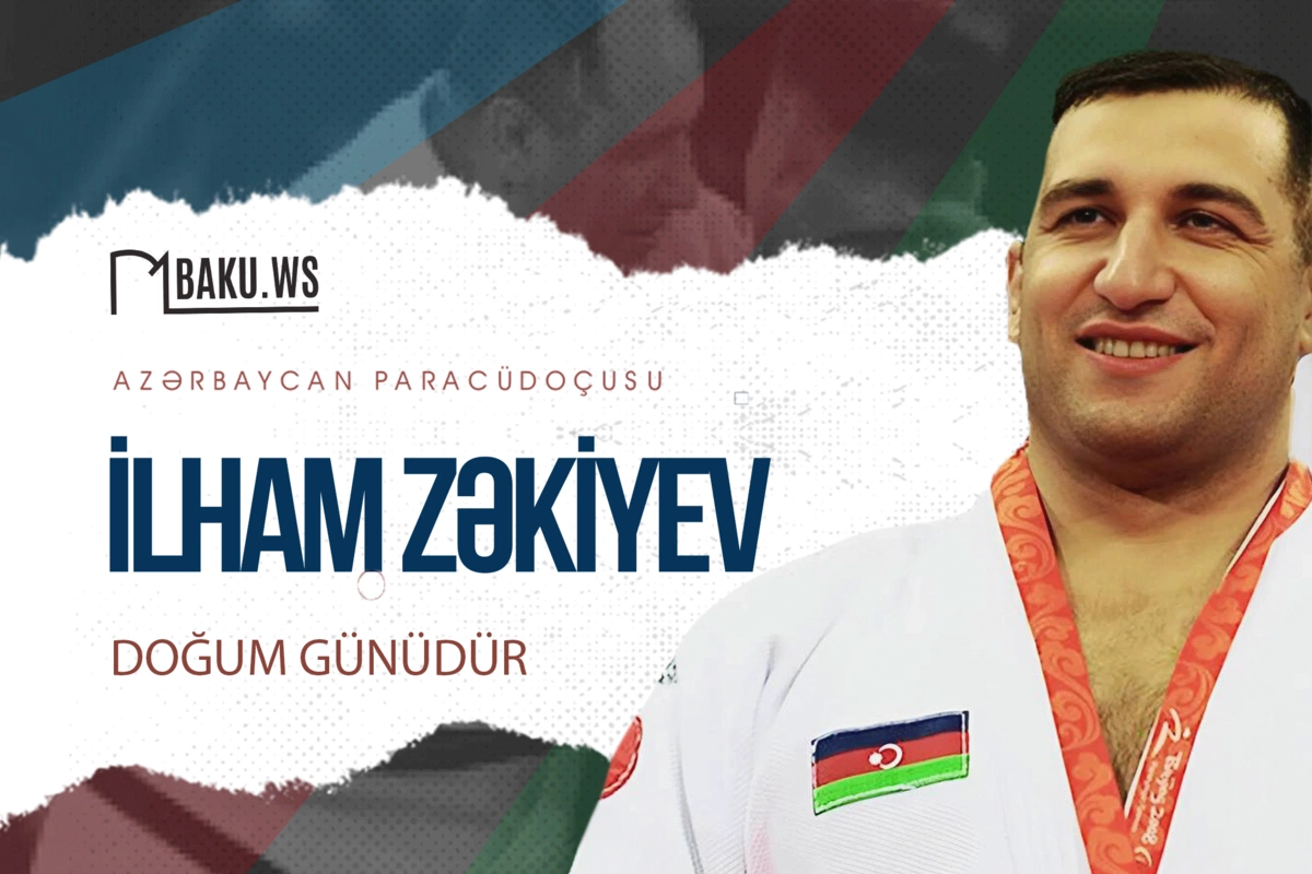 İkiqat paralimpiya çempionu İlham Zəkiyevin 45 yaşı tamam olur