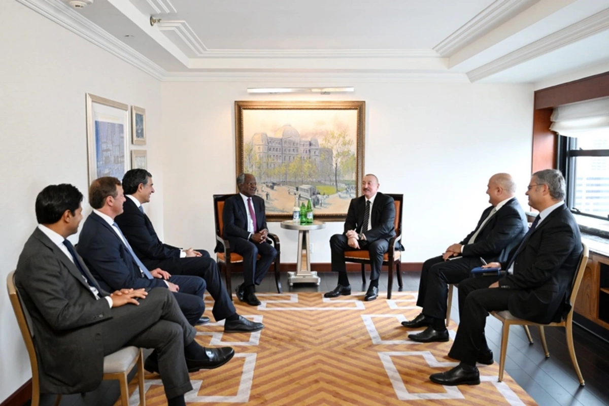 İlham Əliyev "Global Infrastructure Partners" şirkətinin təsisçisi ilə görüşüb