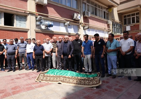 Nəsiman Yaqublu ilə vida mərasimi keçirilib - YENİLƏNİB