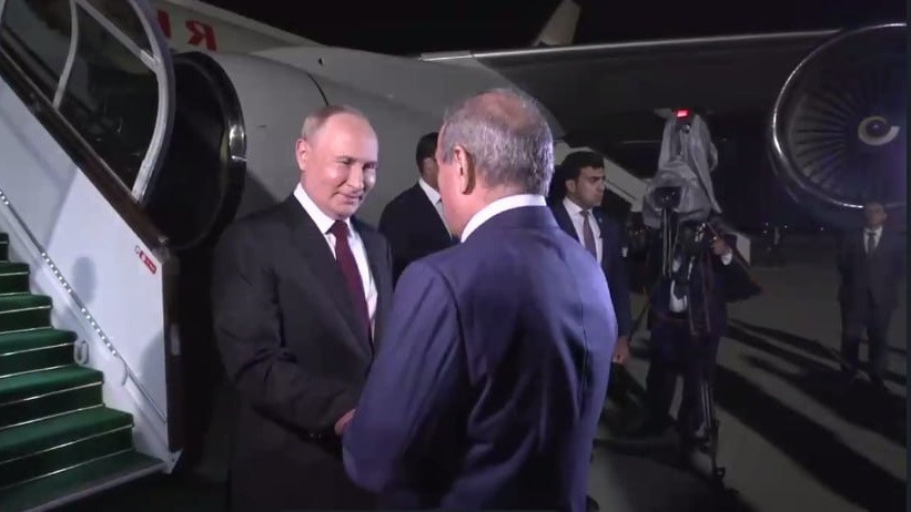 Rusiya Prezidenti Vladimir Putin Azərbaycana gəlib  - FOTO  - YENİLƏNİB