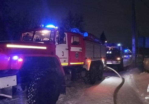 Rusiyada fərdi evdə baş verən yanğında biri uşaq olmaqla üç nəfər ölüb