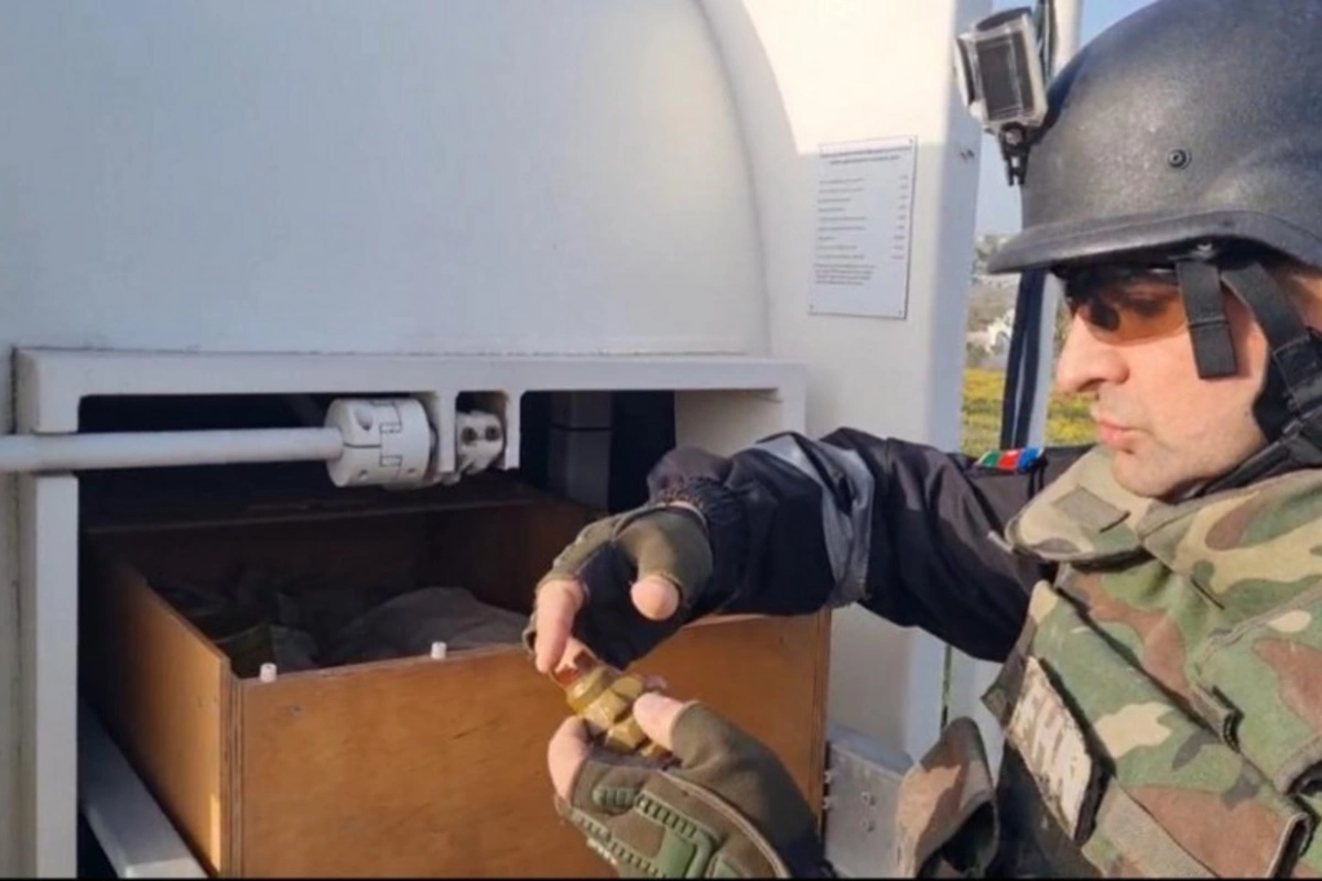 Sarayda 4 ədəd əl qumbarası aşkarlanıb