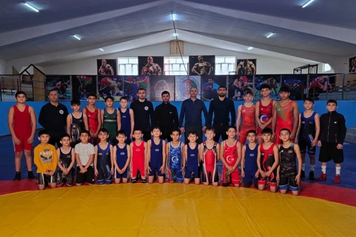 Şəmkirin Bayramlı kəndində güləş zalı istifadəyə verilib