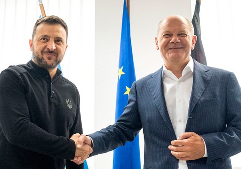 Zelenski Şolts ilə birgə silah istehsalını müzakirə edib – YENİLƏNİB